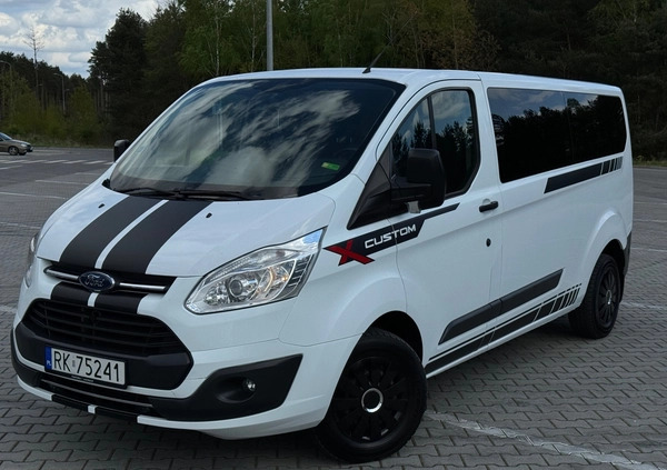 Ford Transit Custom cena 79900 przebieg: 245000, rok produkcji 2017 z Bełżyce małe 407